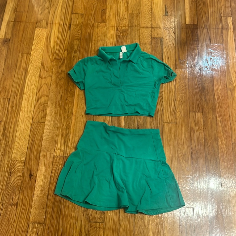 Green outfit